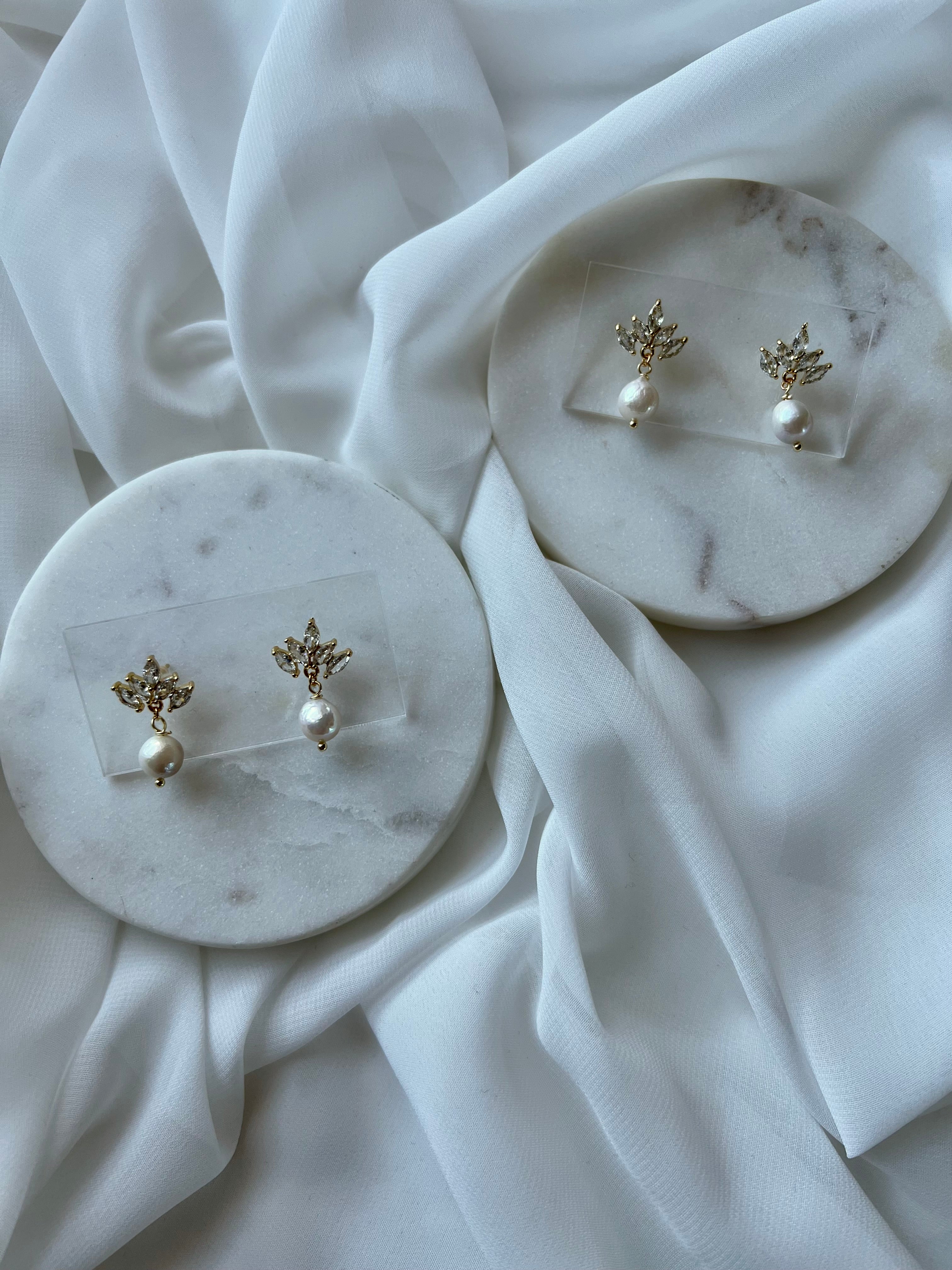 Aurora Freshwater Pearl Earrings