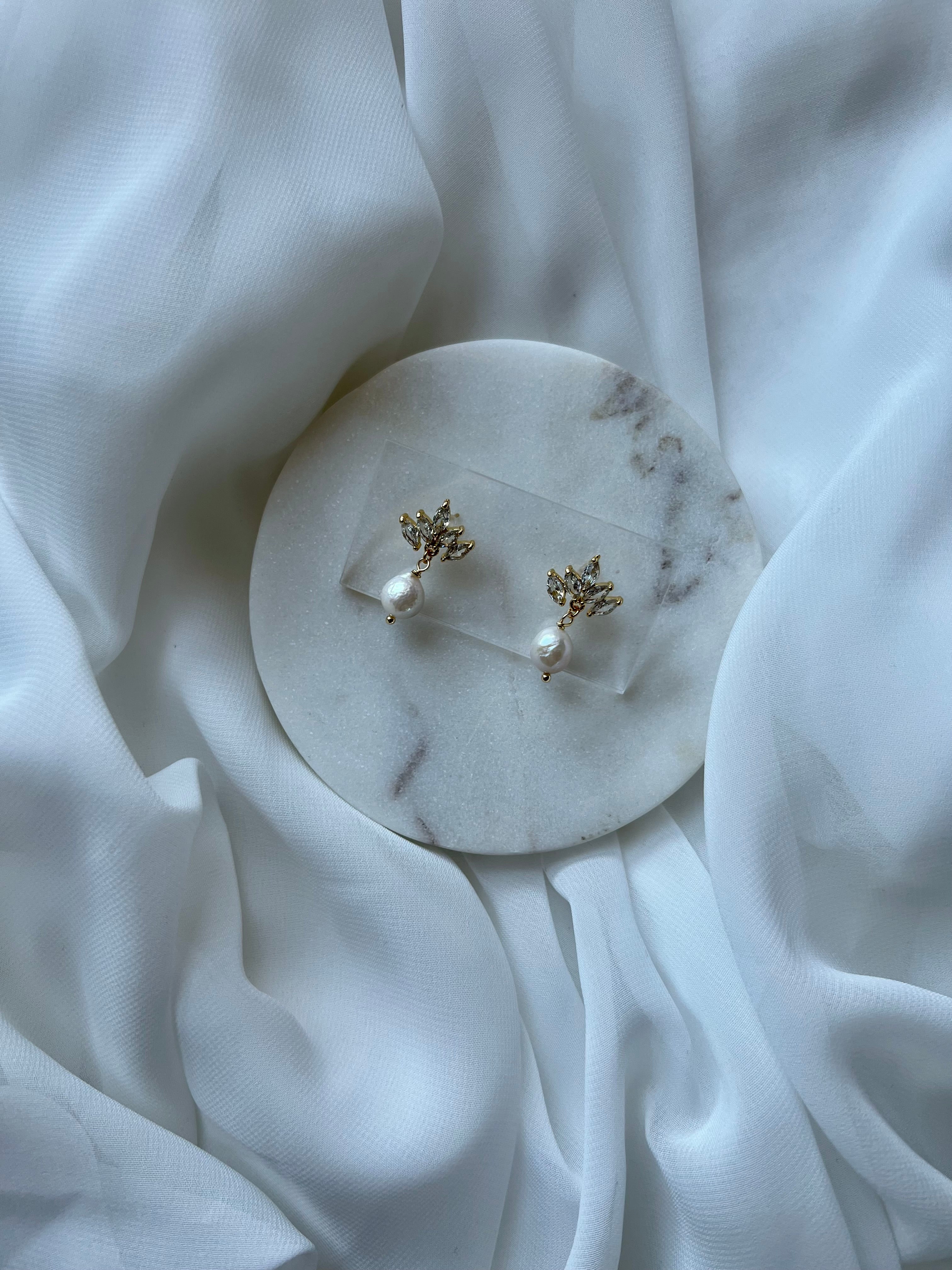 Aurora Freshwater Pearl Earrings