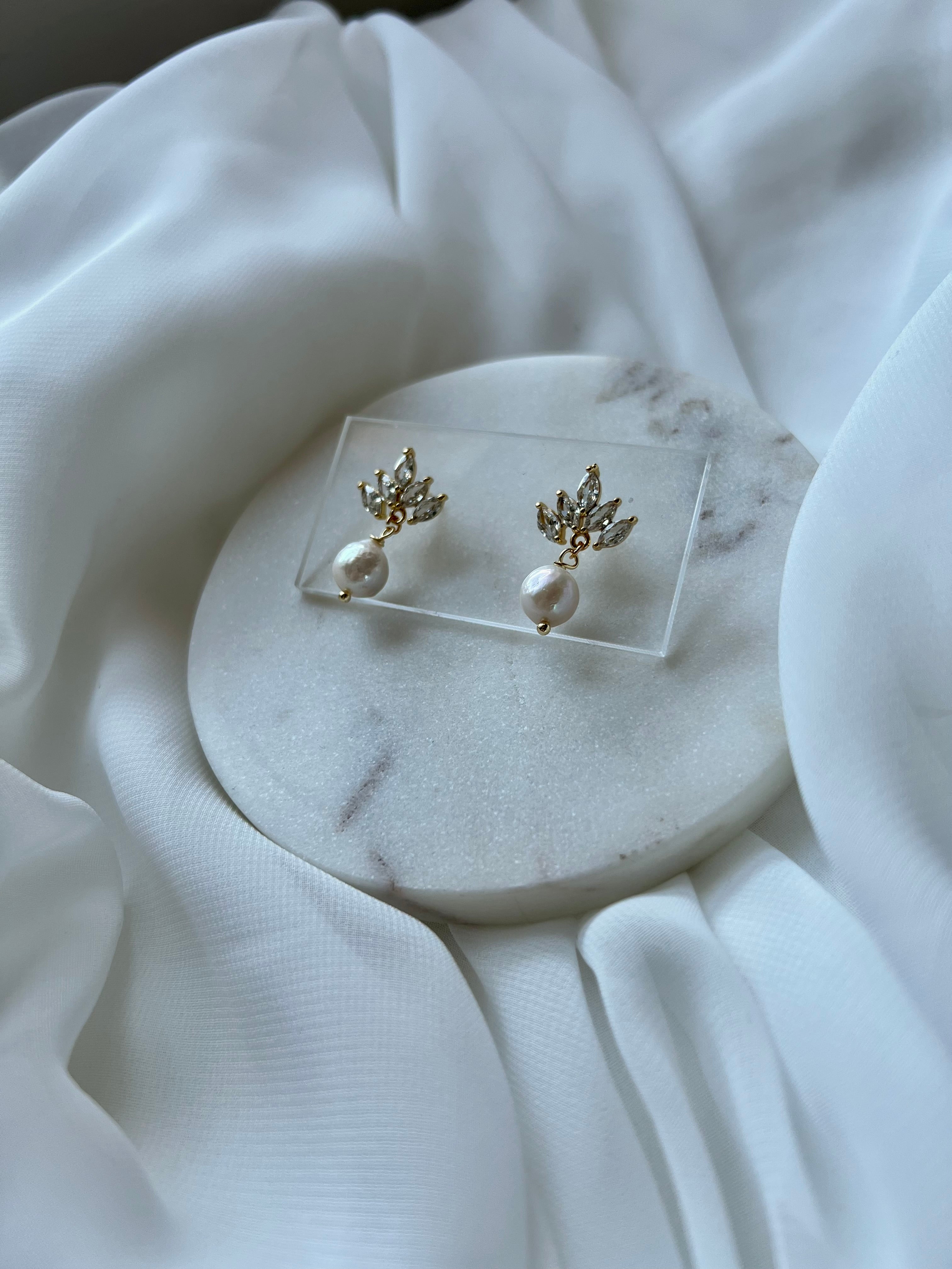 Aurora Freshwater Pearl Earrings